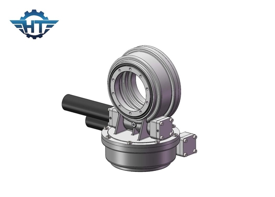 Tracker solar de duplo eixo rotativo Slew Drive Back Holding Torque 1800-89000Nm Com potência de 24VDC