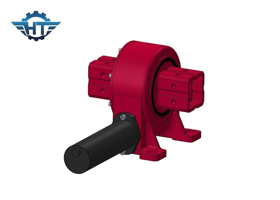 24VDC Sistema de rastreamento de rack solar Motor de leme com acionamento de eixo único / eixo duplo
