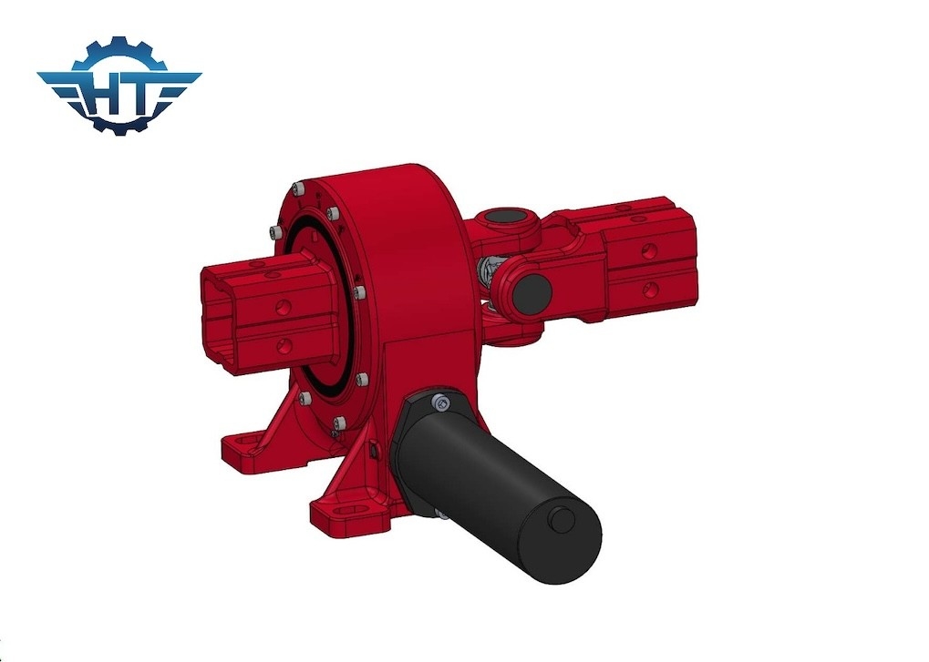 IP66 Worm Gear Caixa de engrenagens planetária Worm Gear Slewing Drive / Solar Slew Drive Com 150 1 relação