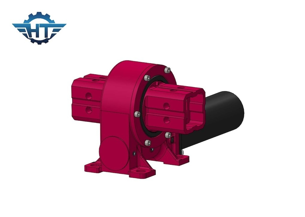 0.15 graus de precisão worm Gear Slew Drive Tempo de produção de amostra em 7 dias Método de transporte aéreo
