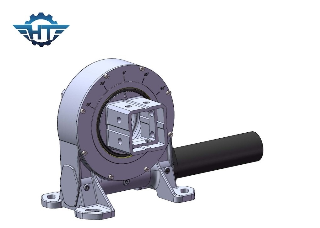 Compacto Solar Slew Drive com superfície de pó anti-ferrugem e Mobil EP-2 Grease