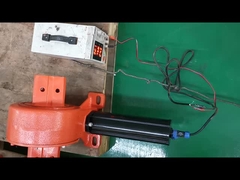 Alta precisão Worm Gear Slew Drive Velocidade 0.03-1 RPM Para Sistema de Rastreamento Solar Precisão 0.15 Grau